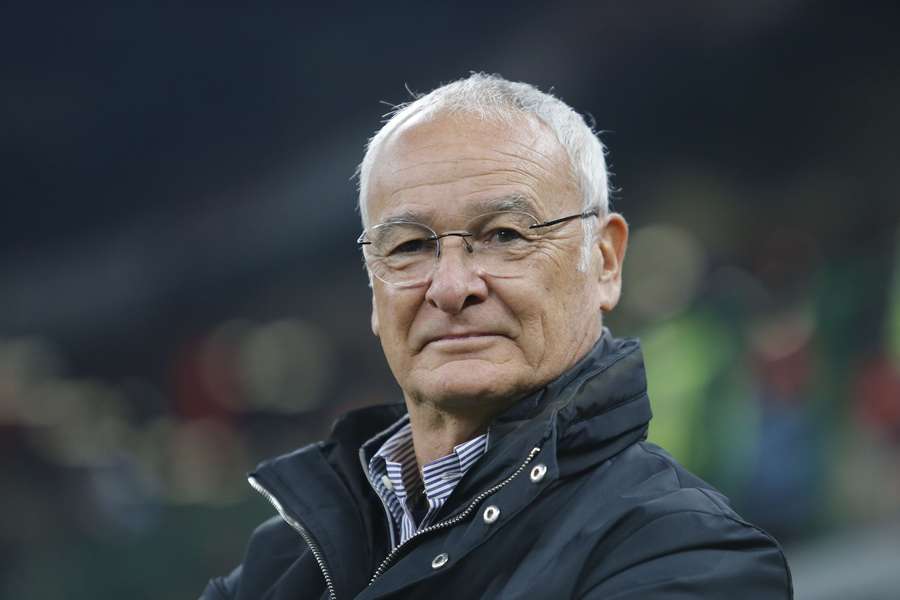 Trenér AS Řím Claudio Ranieri