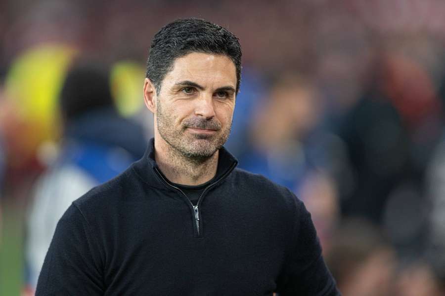 Arsenal manager Mikel Arteta