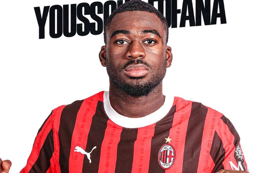 Youssouf Fofana já vestiu a nova camisola