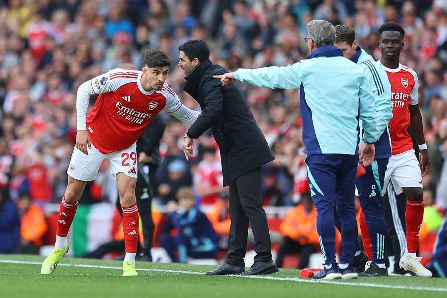 Arteta is keen for Havertz to return