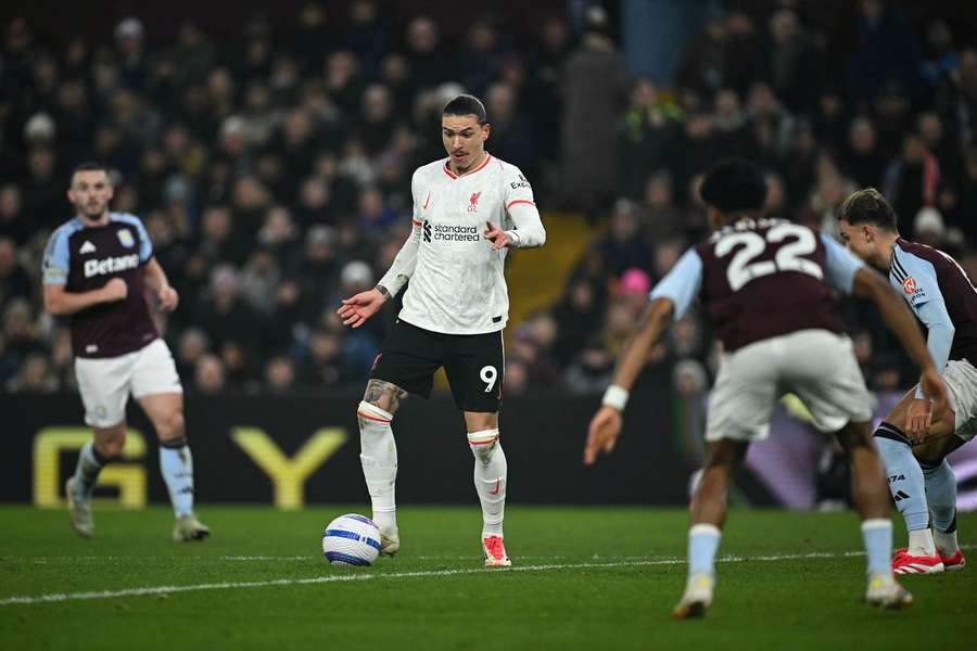 Darwin Núñez, jugador del Liverpool