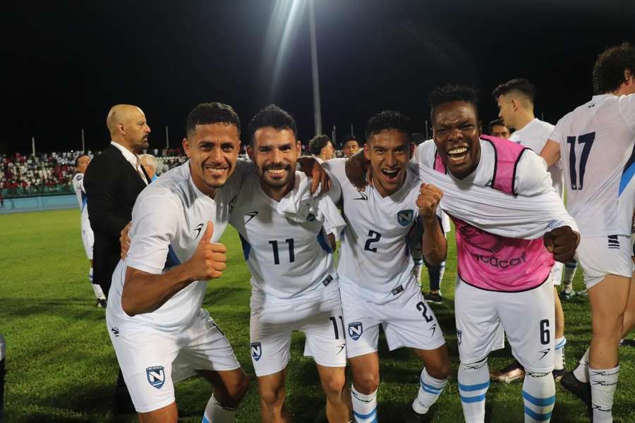 Nicaragua celebró su pase a la Copa Oro
