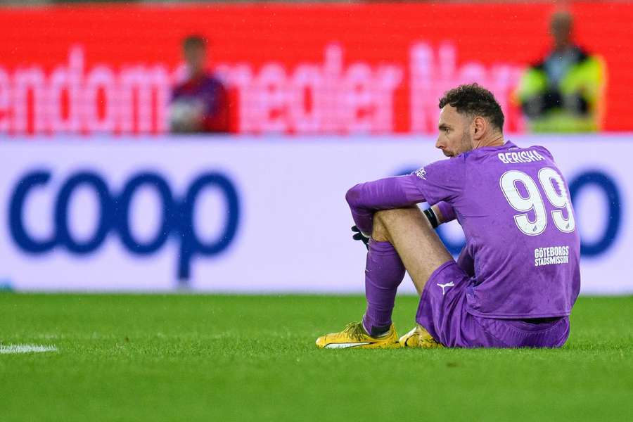 Etrit Berisha's heroics were not enough for Hacken