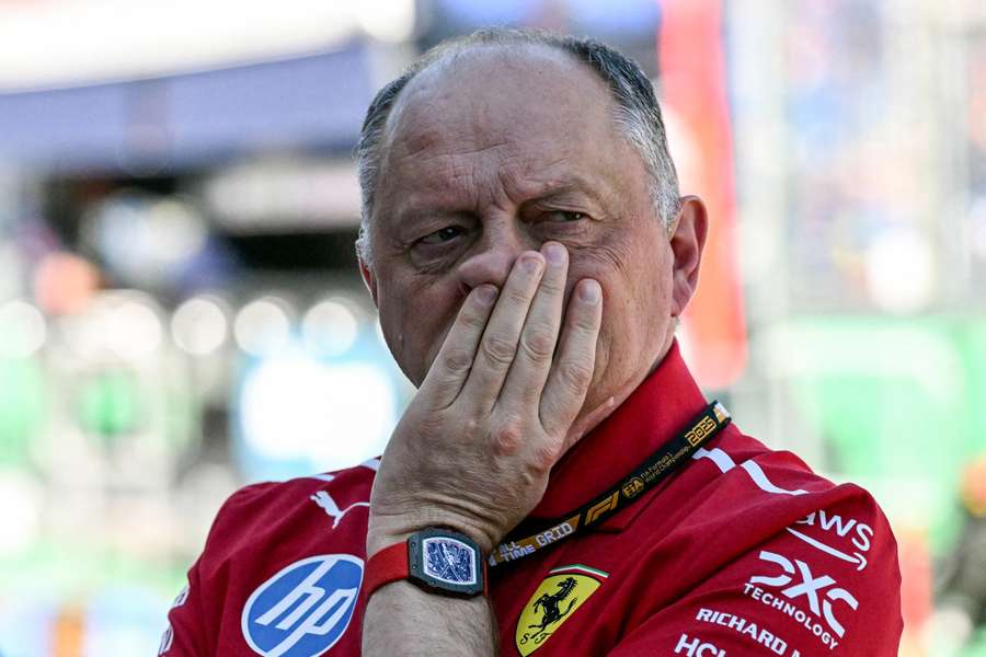 Frédéric Vasseur est directeur de Ferrari