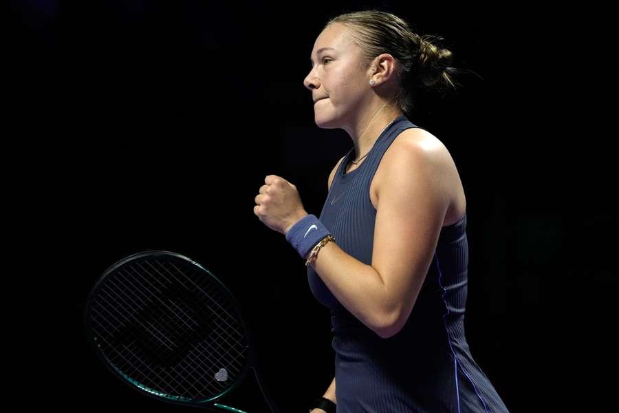 Amanda Anisimovová si zajistila účast v semifinále Turnaje mistryň. Amanda Anisimovová si zajistila účast v semifinále Turnaje mistryň.