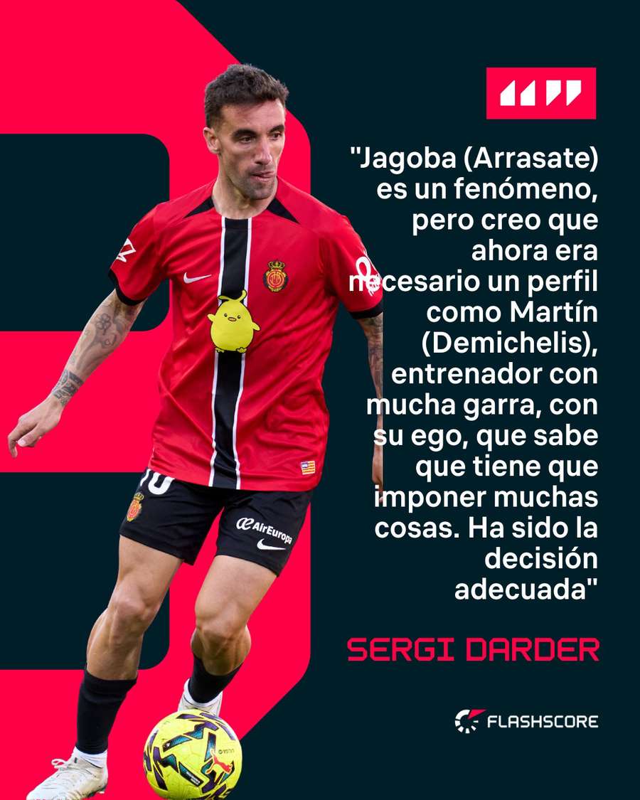 Declaraciones de Sergi Darder