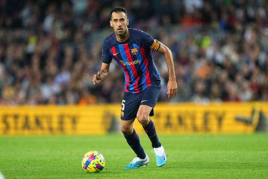 Une page se tourne au FC Barcelone avec le départ de Sergio Busquets, ici début mai lors du match face à Osasuna.