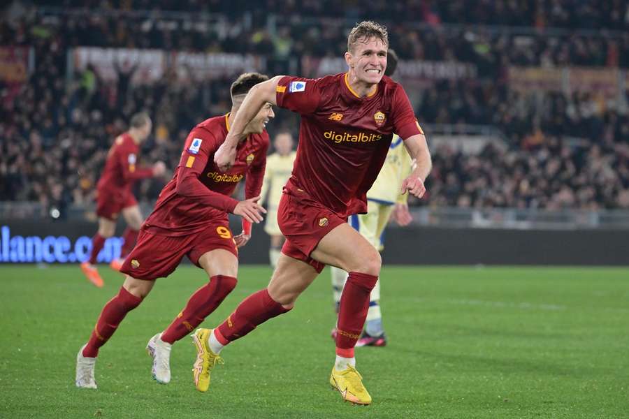 Ola Solbakken (24 ani) a marcat primul său gol în tricoul lui AS Roma