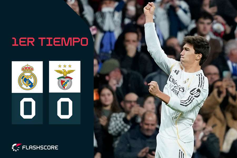 Sigue el Real Madrid-Benfica en directo en Flashscore