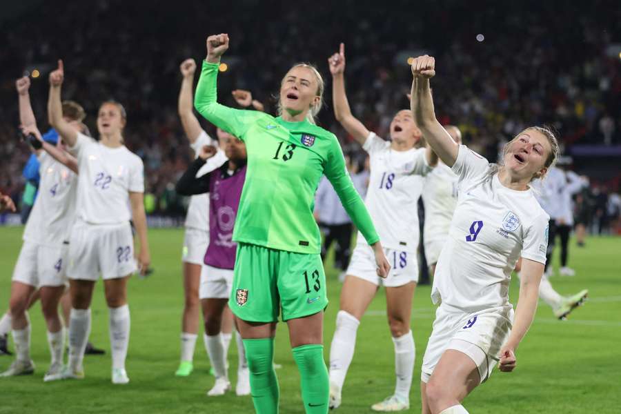 England manager Sarina Wiegman said her side are making history in their run to the Euros final
