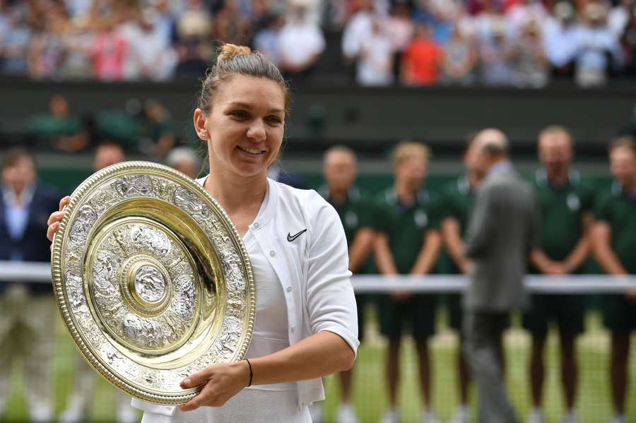 Simona Halep dominated Wimbledon in 2019