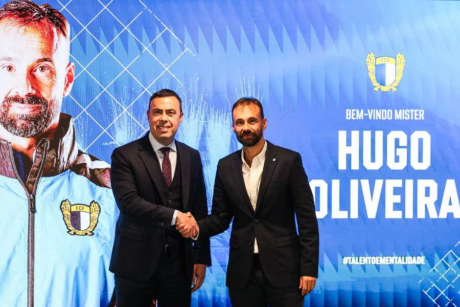 Hugo Oliveira foi apresentado como novo técnico do Famalicão