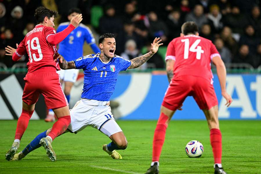 Itália praticamente não tem chances de vaga direta na Copa do Mundo