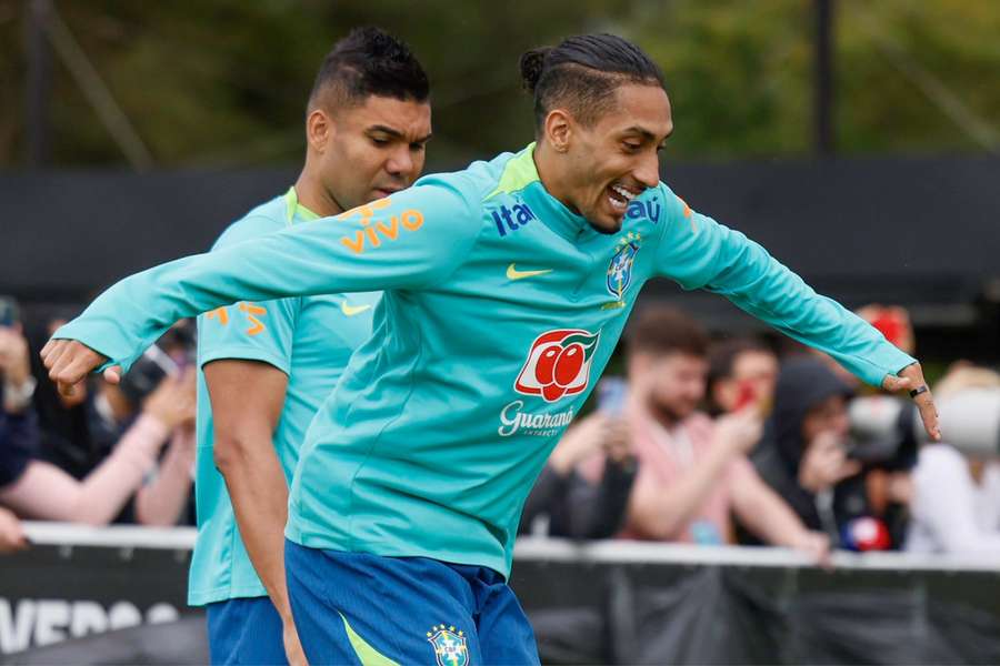 Raphinha deve voltar ao time titular da Seleção contra o Paraguai Raphinha deve voltar ao time titular da Seleção contra o Paraguai
