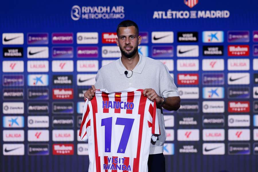 Hancko je novou posilou Atlétika Madrid.
