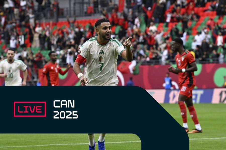 Mahrez à la CAN 2025.
