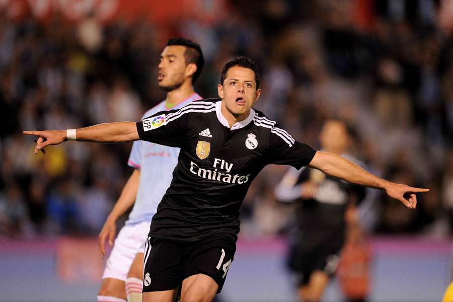 Javier Hernández, en el Real Madrid