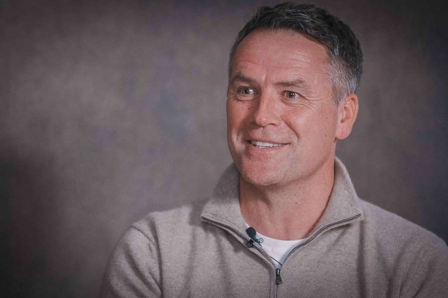 Michael Owen speaking to Flashscore