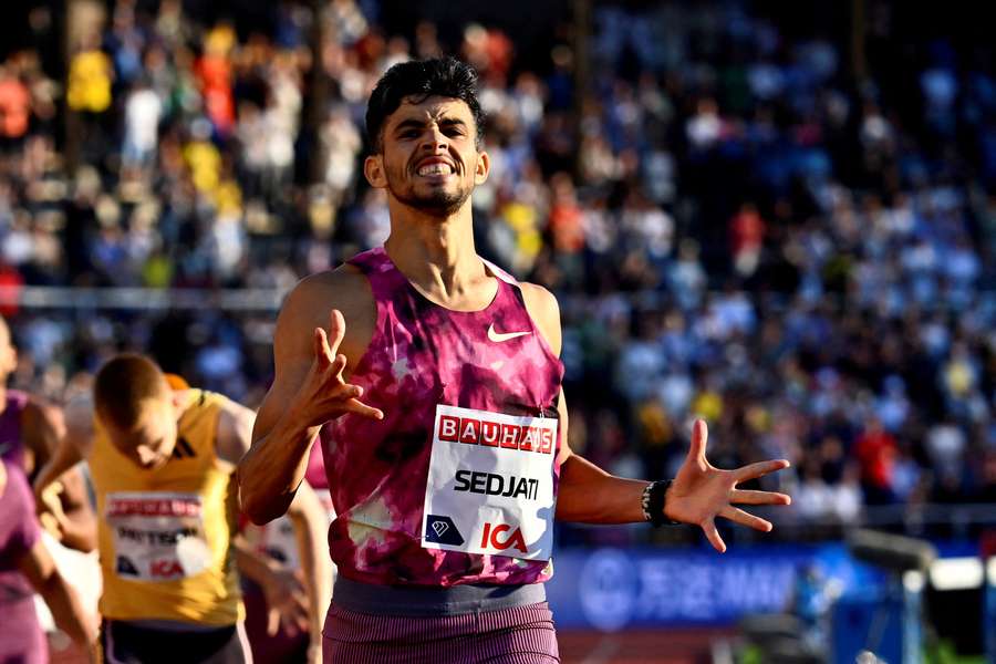 Djamel Sedjati uit Algerije is een topper in Parijs