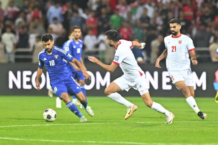 Jordânia venceu o Kuwait por 1-3 no Catar Jordânia venceu o Kuwait por 1-3 no Catar