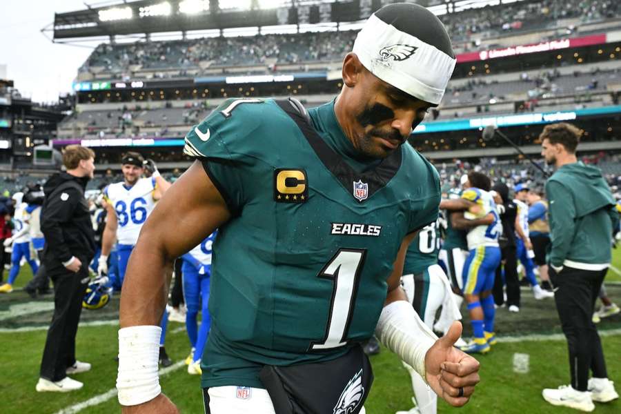 Jalen Hurts steht vor dem Saisonaus in der NFL.