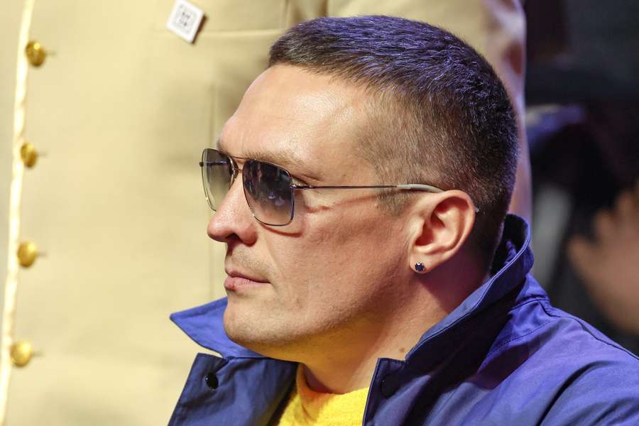 Ukrainian boxer Oleksandr Usyk