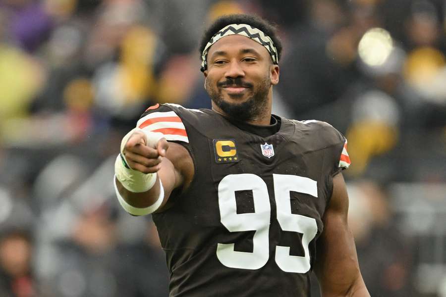 Cleveland Browns' Myles Garrett traded