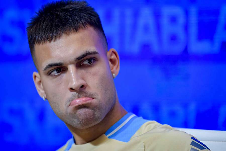 Lautaro Martínez não jogará contra o Brasil