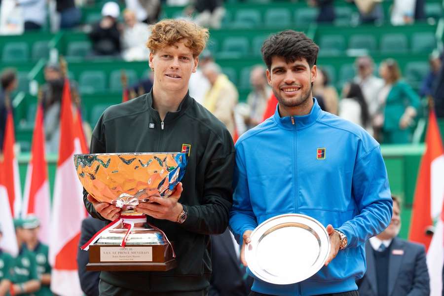 Jannik Sinner și Carlos Alcaraz