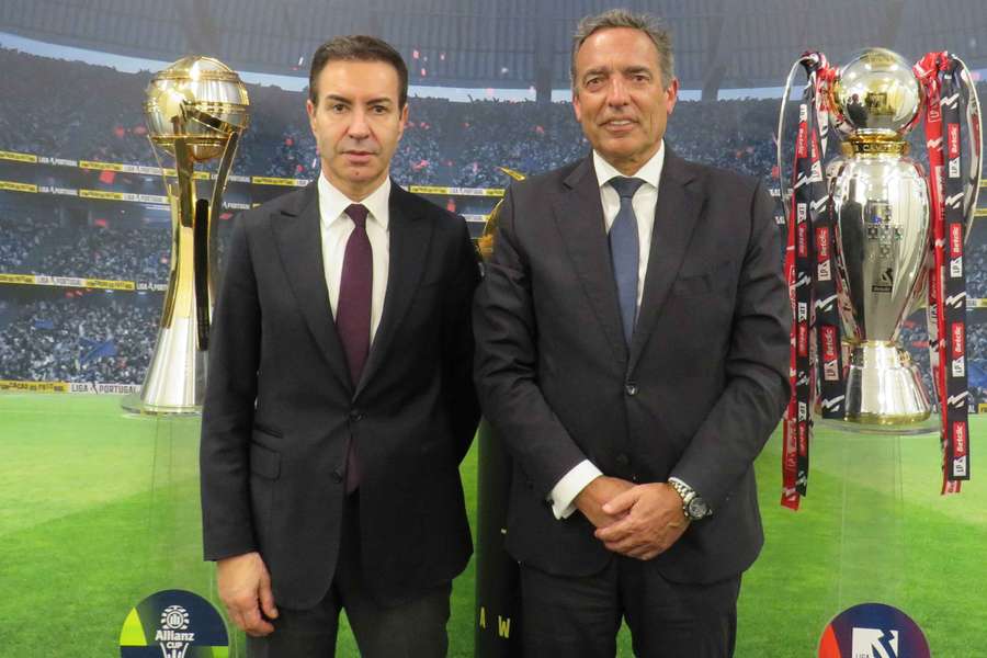 Presidente da Liga Portugal reuniu com António Salvador, presidente do SC Braga Presidente da Liga Portugal reuniu com António Salvador, presidente do SC Braga