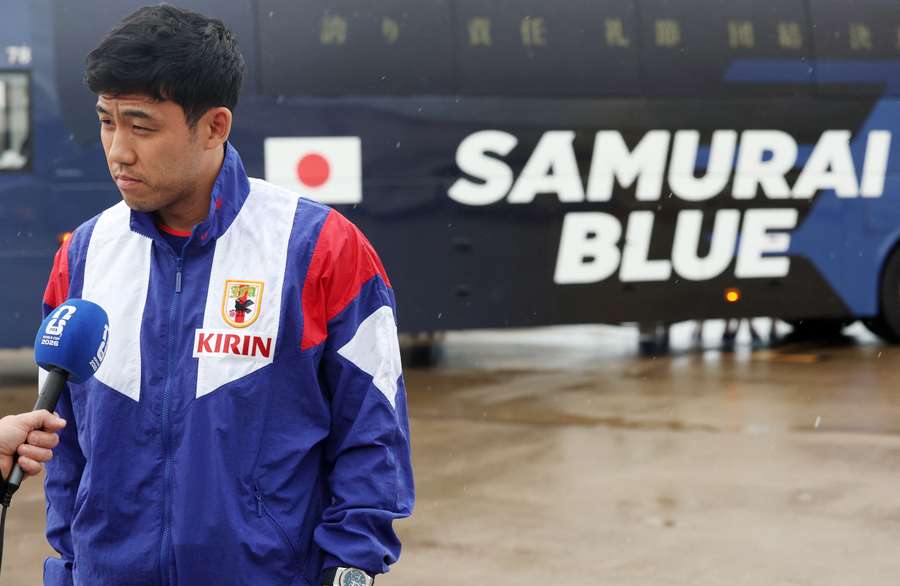 Il capitano del Giappone Wataru Endo