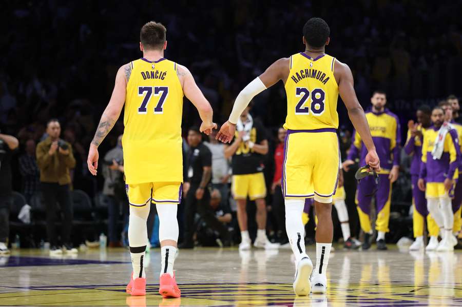 Doncic et Hachimura cette nuit.