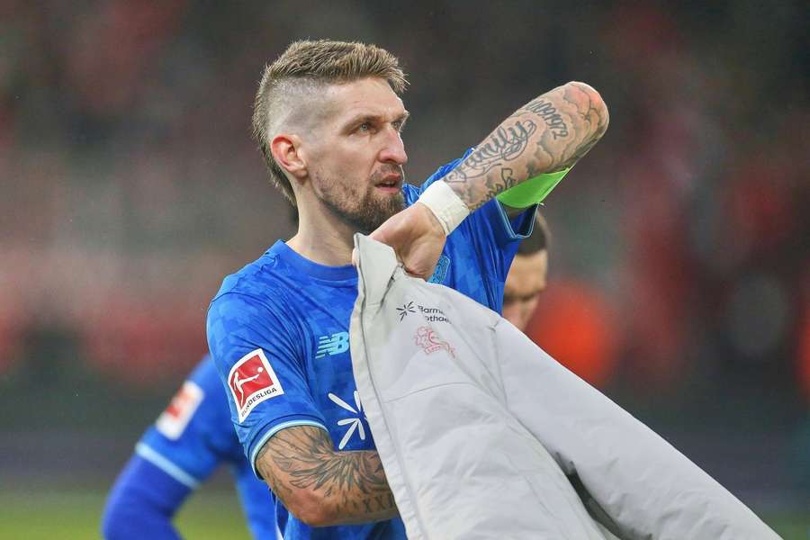 Leverkusens Kapitän Robert Andrich nach der Niederlage bei Union Berlin (0:1)