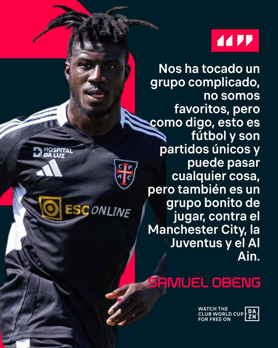 Declaraciones de Samuel Obeng Declaraciones de Samuel Obeng