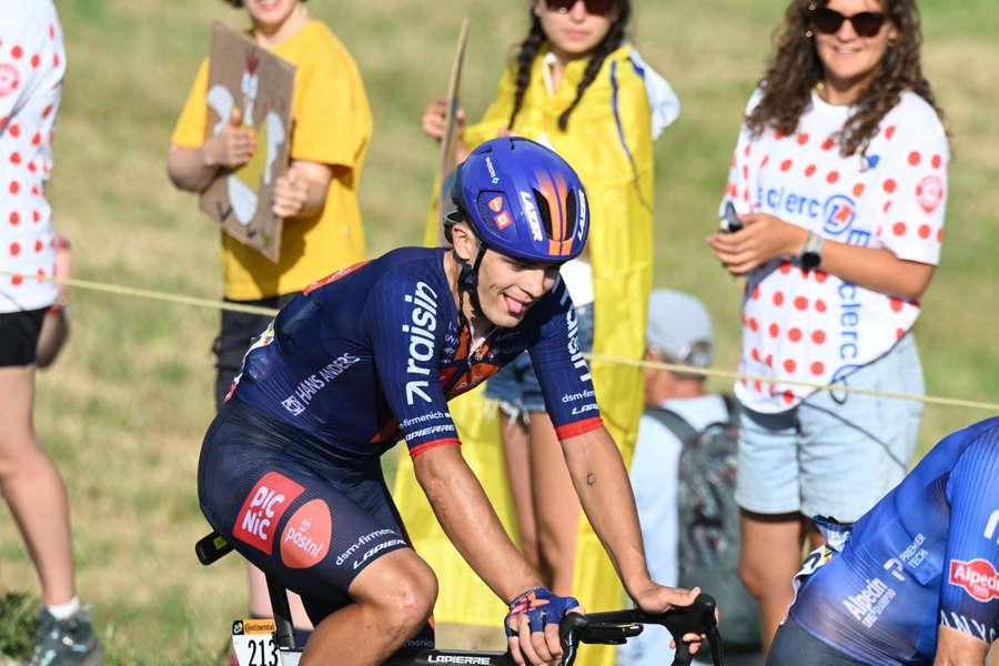 Pavel Bittner během Tour de France.
