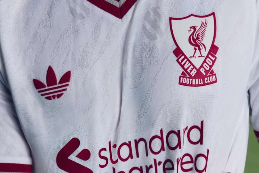 Gravenberch, Enderby and Ekitike unveil new Liverpool and adidas away kit