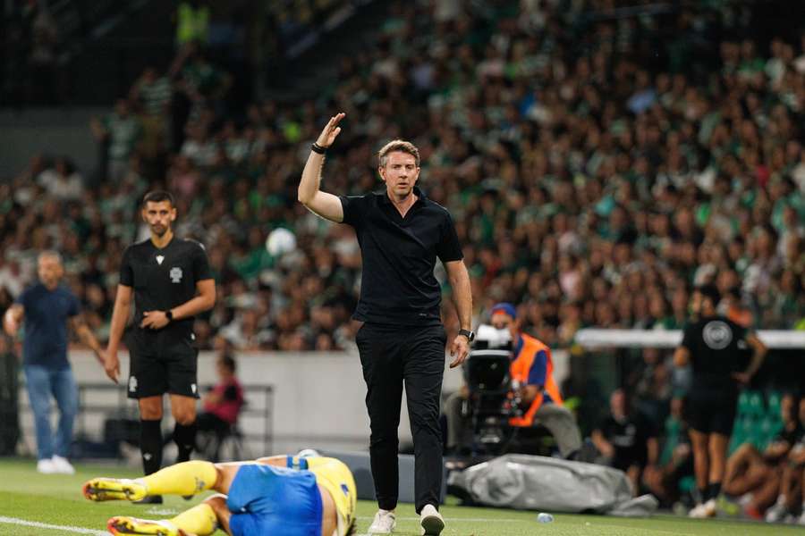 Vasco Seabra no Sporting-Arouca, no Estádio José Alvalade Vasco Seabra no Sporting-Arouca, no Estádio José Alvalade