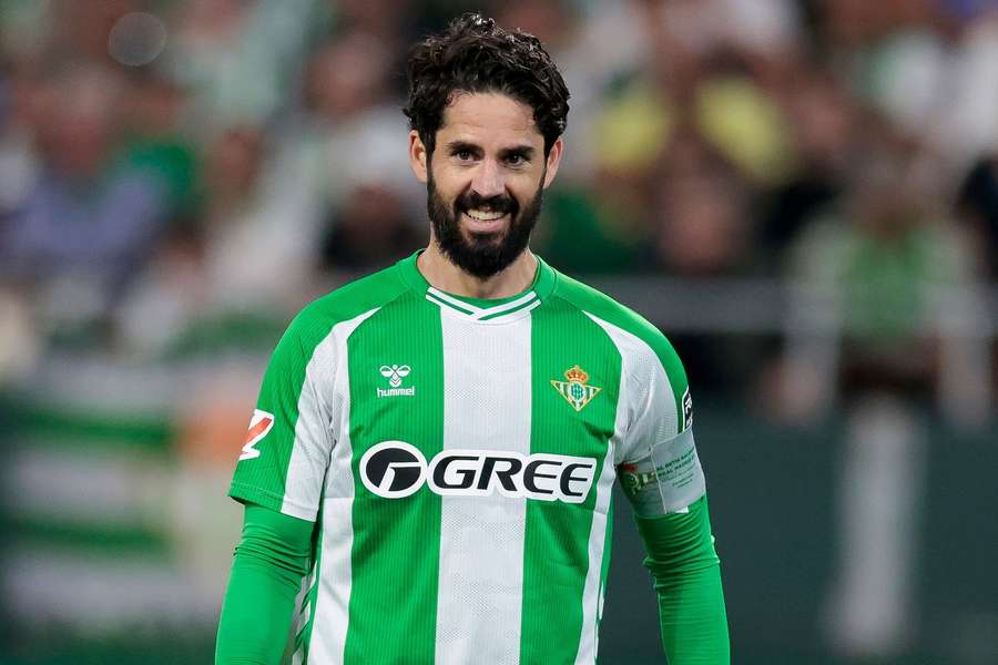 Isco em ação pelo Real Betis