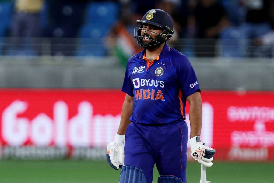 India's captain Rohit Sharma struggled for runs in the T20 World Cup