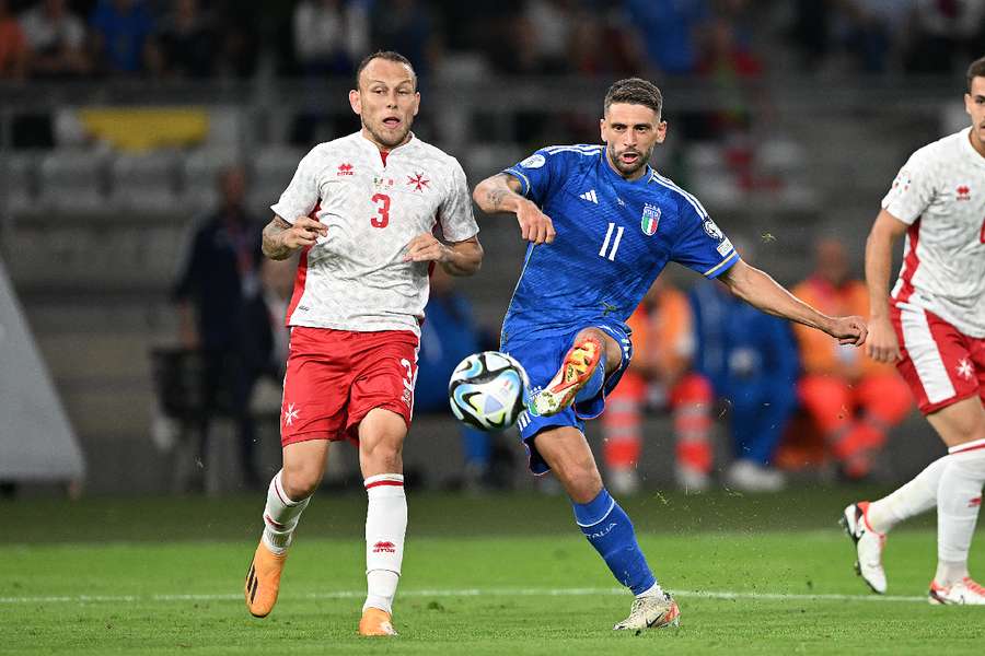 Berardi starred for Italy