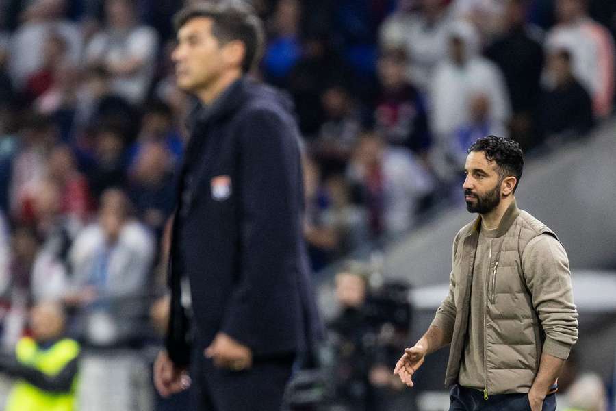 Ruben Amorim, treinador do Manchester United