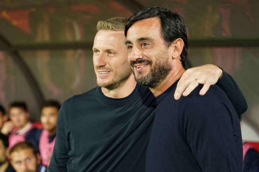 Ignazio Abate e Alberto Aquilani, allenatori di Juve Stabia e Catanzaro