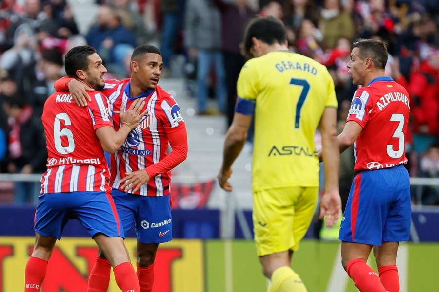 Lino equalised for Atletico