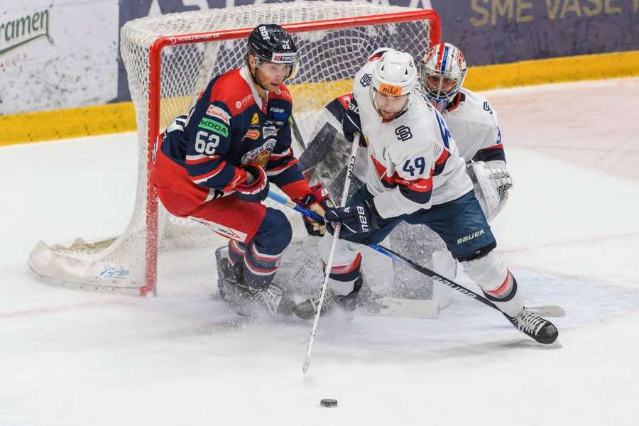 Hokejisti Slovana prehrali tretí zápas z uplynulých štyroch.