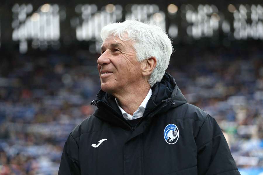 Gian Piero Gasperini prima di Atalanta-Bologna