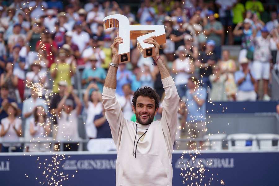 Matteo Berrettini vyhrál poprvé v kariéře během jedné sezony tři akce na nejvyšším okruhu.