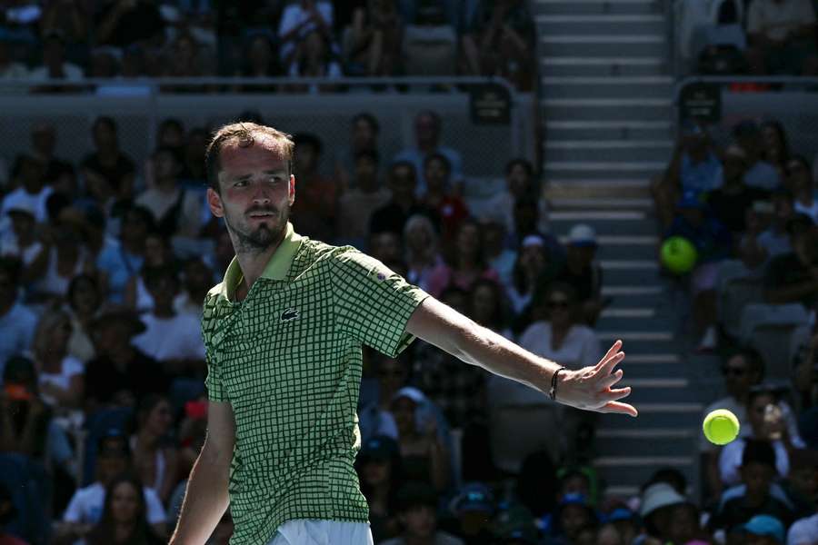 Daniil Medvedev in Australia