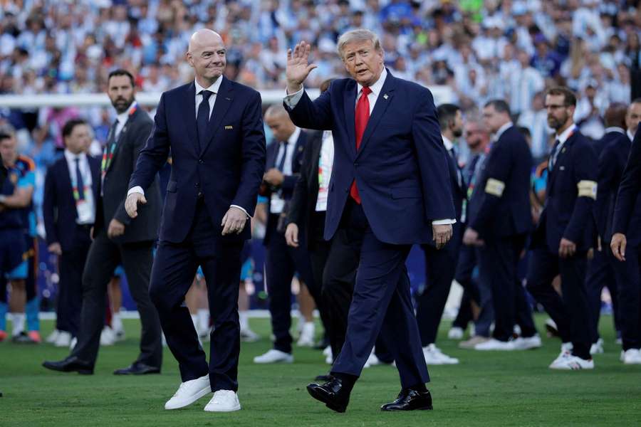 Media: Trump chce, aby Infantino objął stanowisko sekretarza generalnego ONZ