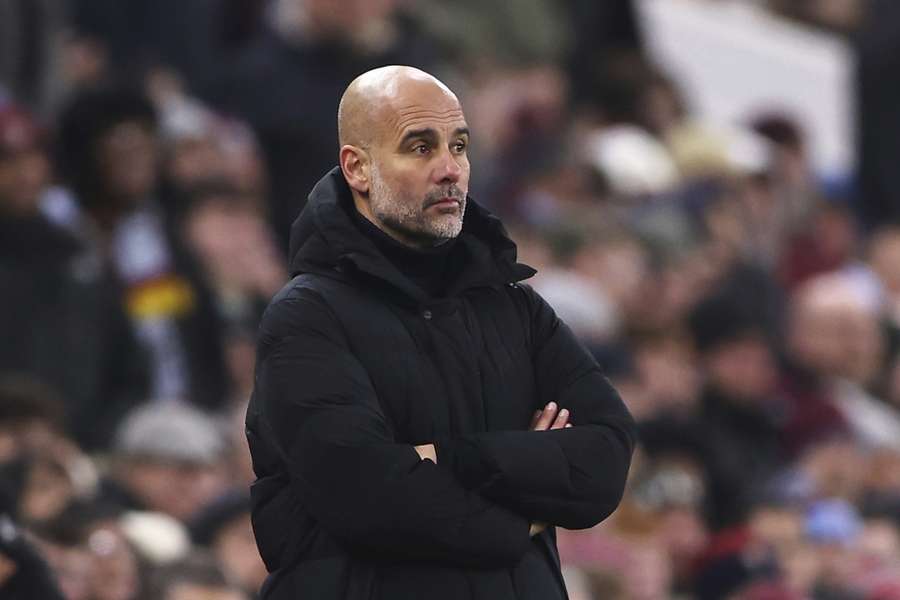 Pep Guardiola zag zijn ploeg kansloos verliezen woensdag