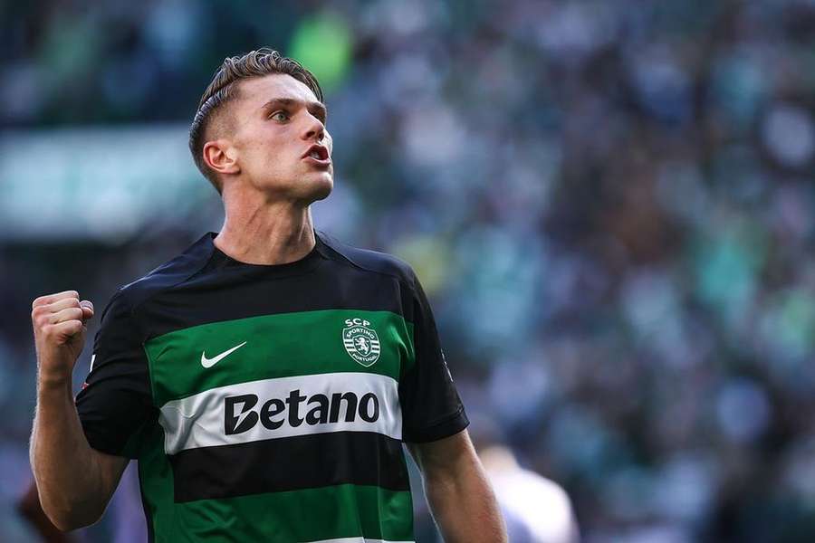 Viktor Gyökeres, avançado do Sporting